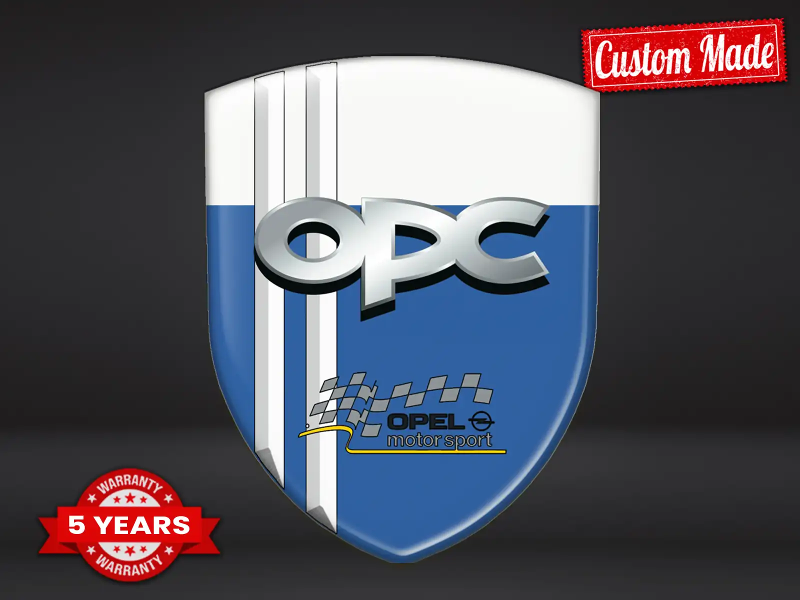 OPC Autocollants Auto Personnalisés Résistants Qualité